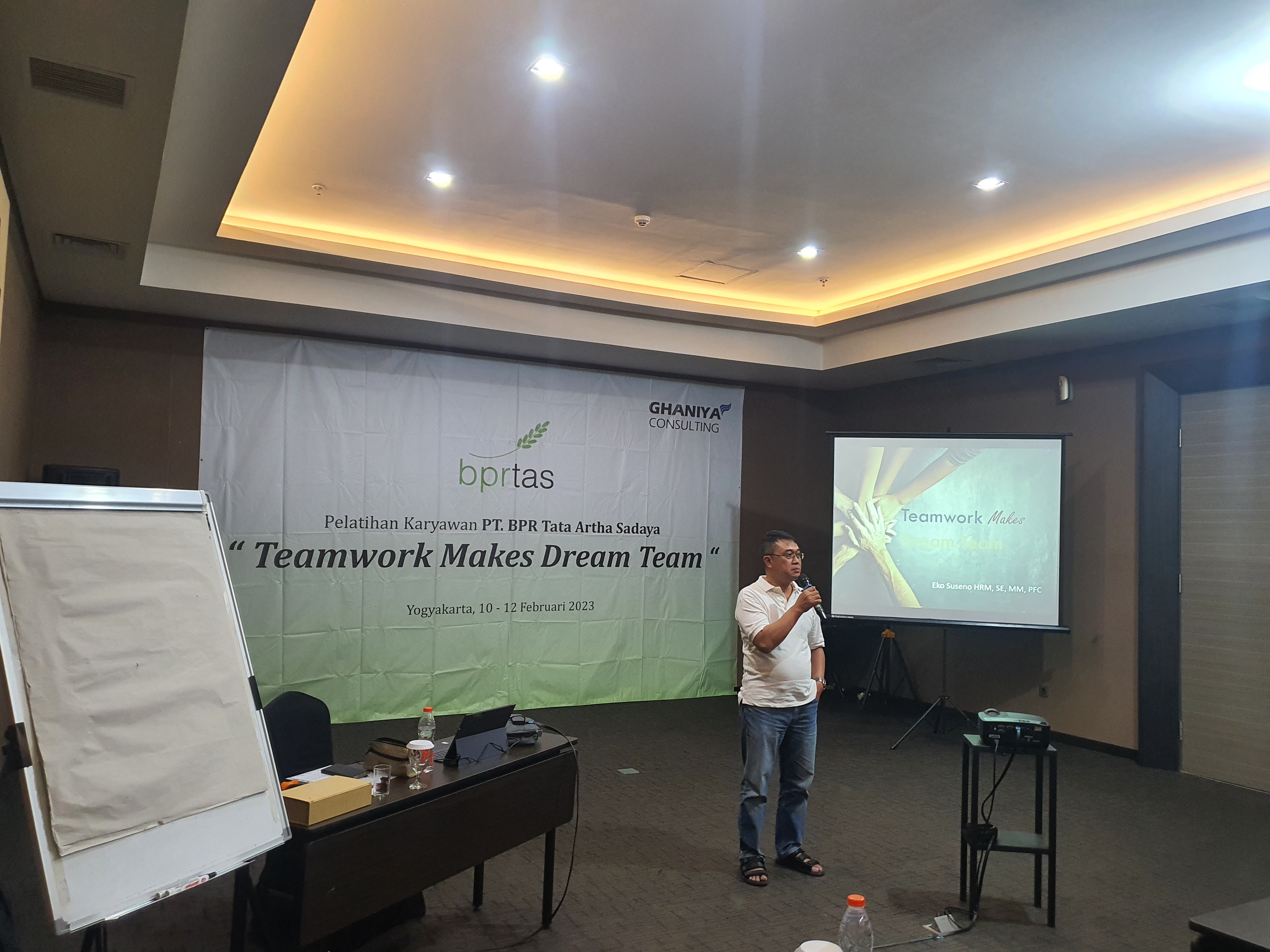 Pelatihan Karyawan PT. BPR Tata Artha Sadaya di Yogyakarta, 10 - 12 Februari 2023